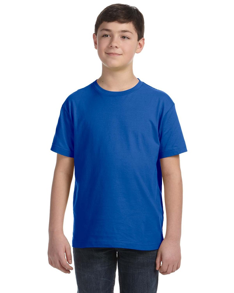 LAT 6101 Youth Fine Jersey T Shirt Front Fullsize"