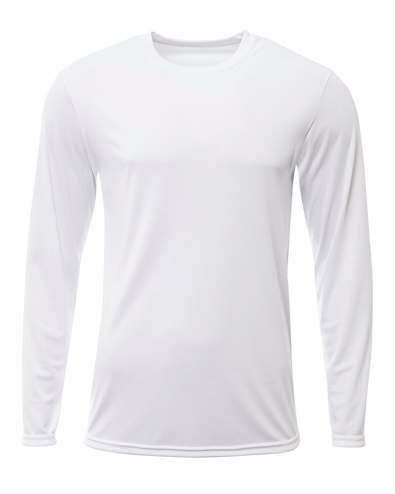 A4 A4N3425 Men's Sprint Long Sleeve T-Shirt Front Fullsize"