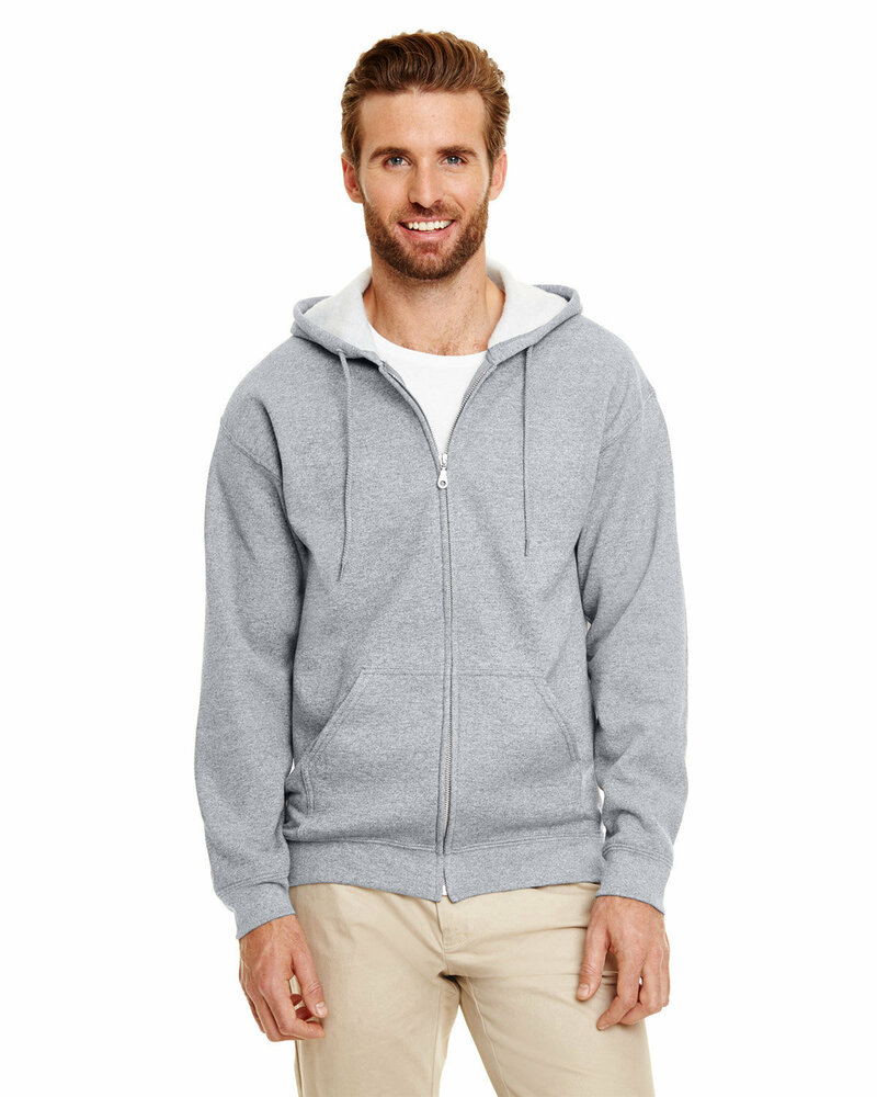 Gildan G186 Heavy Blend™ Full-Zip Hoodie Front Fullsize"
