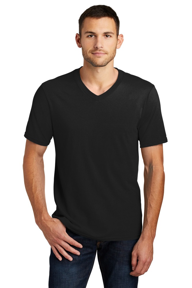 district dt6500 very important tee ® v-neck Front Fullsize