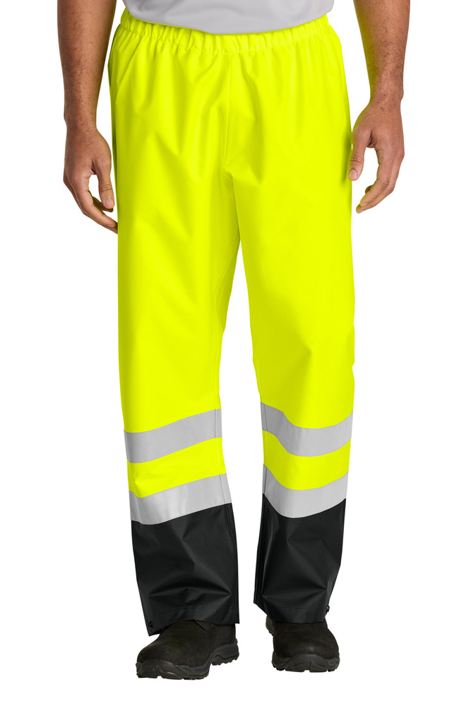 CornerStone CSP504 ANSI Class E Pull-On Rain Pant Front Fullsize"