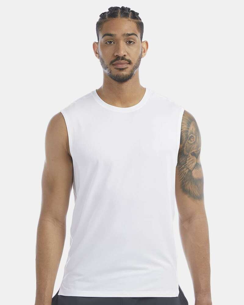 champion chp170 adult sport muscle t-shirt Front Fullsize