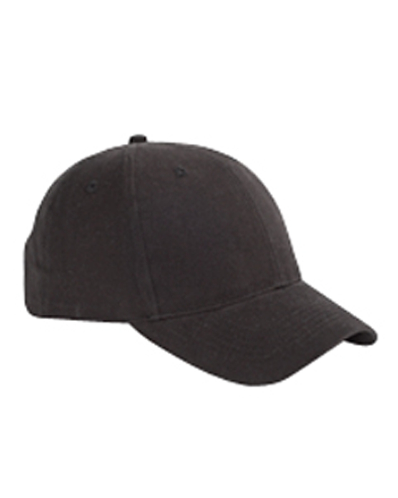 big accessories bx002 6-panel brushed twill structured cap Front Fullsize