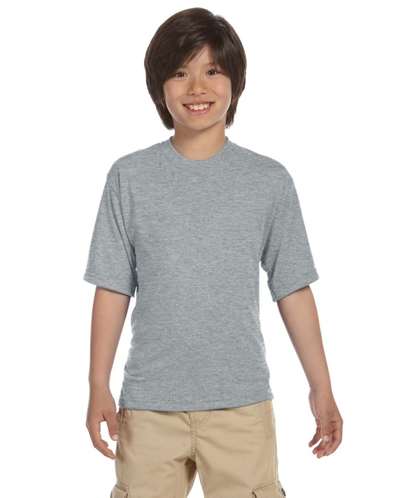 jerzees 21b youth 5.3 oz. dri-power® sport t-shirt Front Fullsize