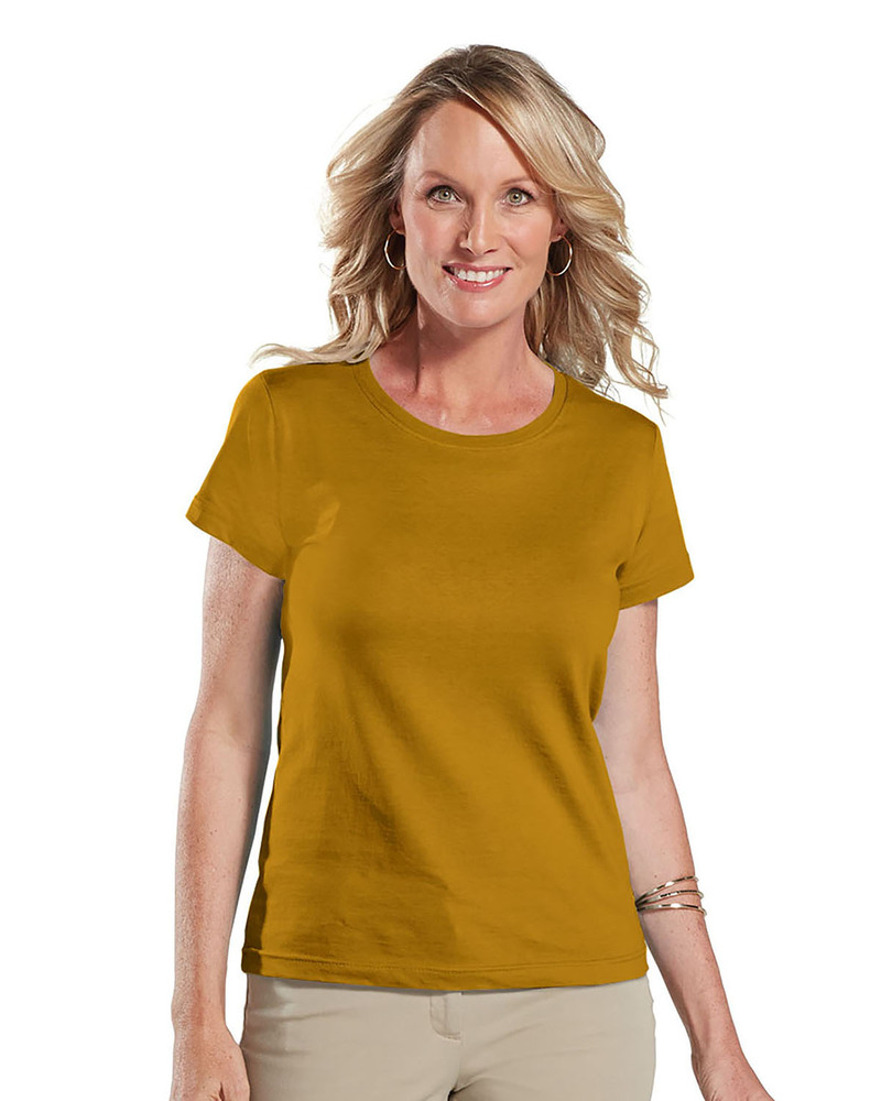 LAT 3516 Ladies Fine Jersey Tee Front Fullsize"