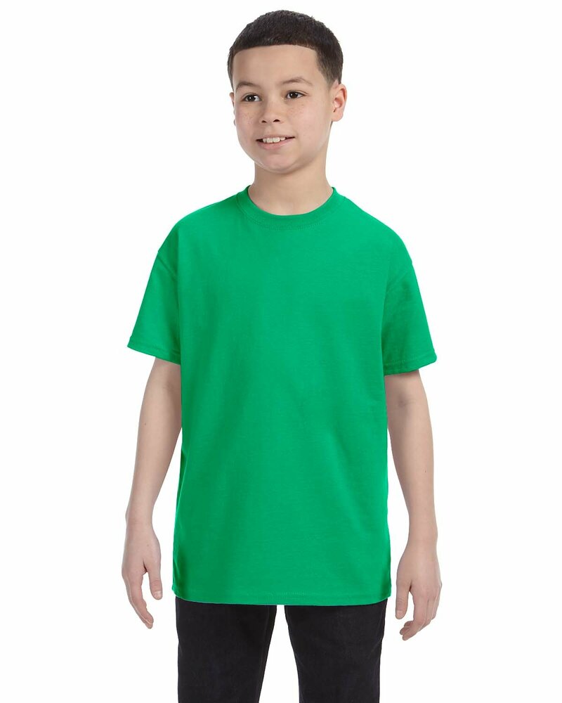 Gildan G500B Youth Heavy Cotton™ T-Shirt Front Fullsize"