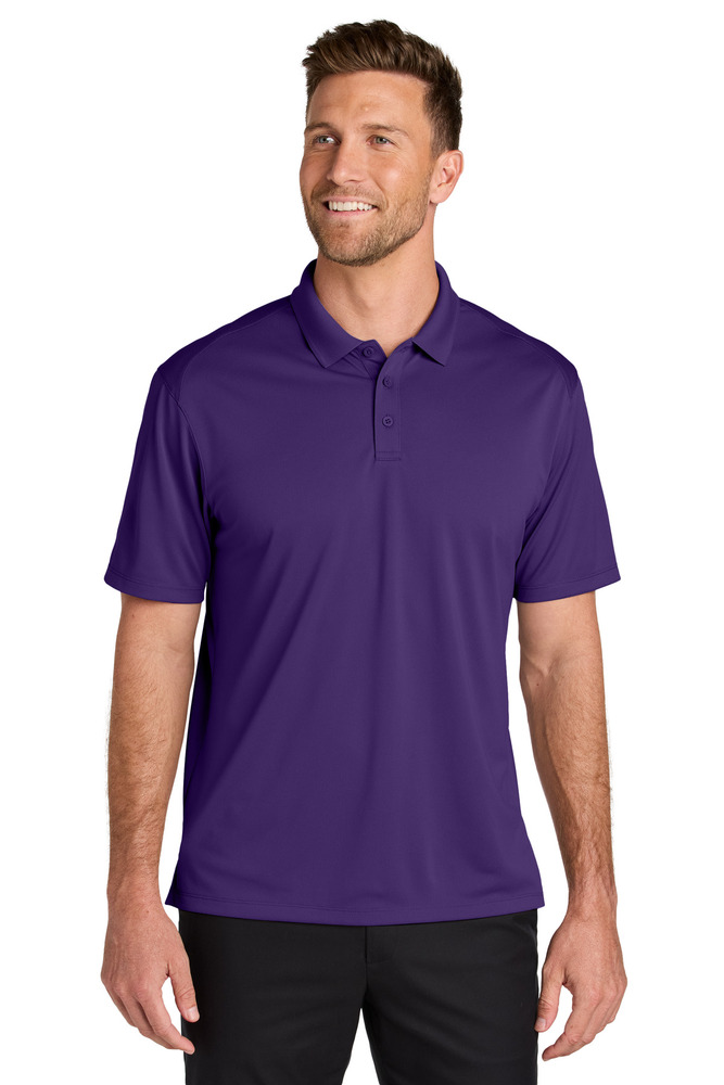 port authority k240 wearever performance pique polo Front Fullsize