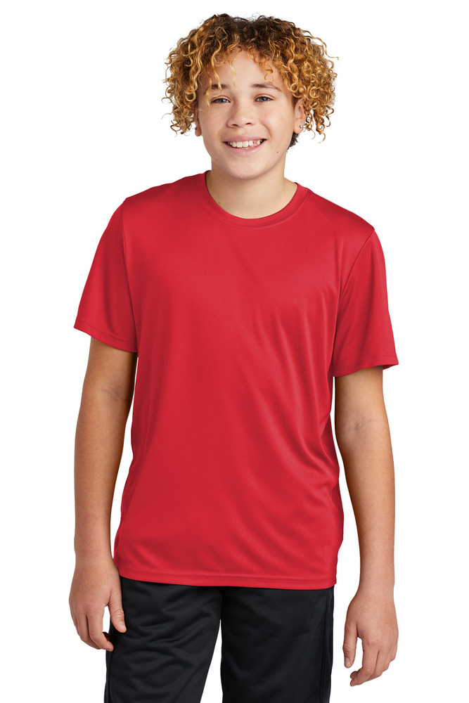 Sport-Tek YST720 Youth PosiCharge ® Re-Compete Tee Front Fullsize"