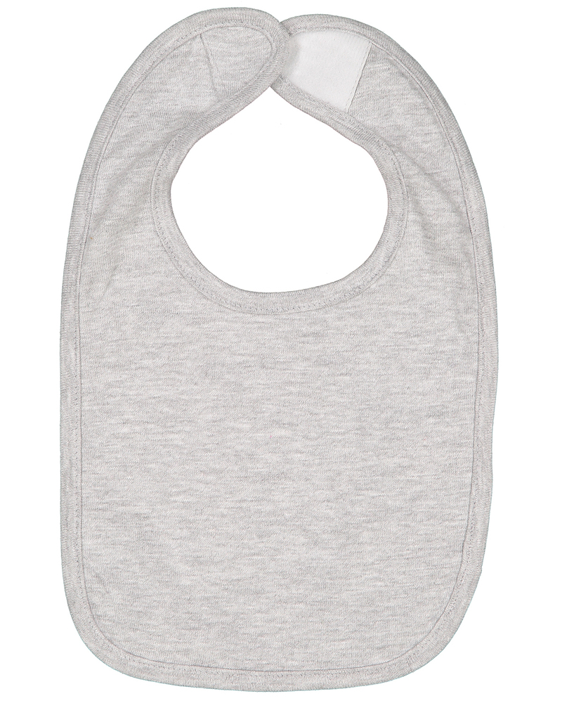 rabbit skins rs1005 infant premium jersey bib Front Fullsize