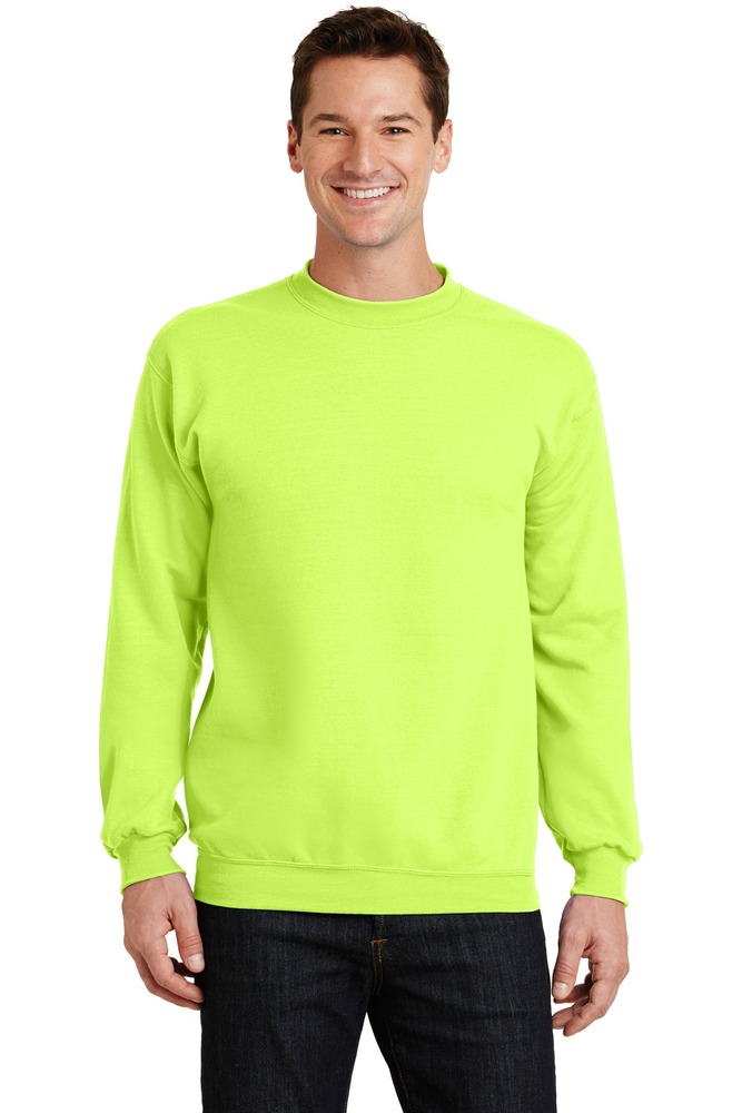 Port & Company PC78 Core Fleece Crewneck Sweatshirt Front Fullsize"