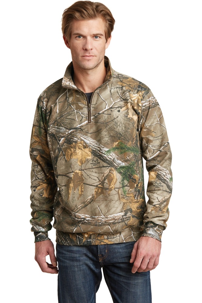 russell outdoors ro78q realtree ® 1/4-zip sweatshirt Front Fullsize