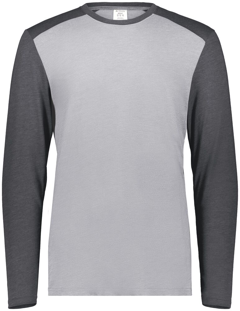 augusta sportswear 6881 gameday vintage long sleeve tee Front Fullsize