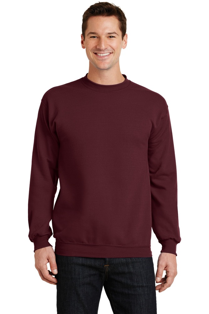 Port & Company PC78 Core Fleece Crewneck Sweatshirt Front Fullsize"