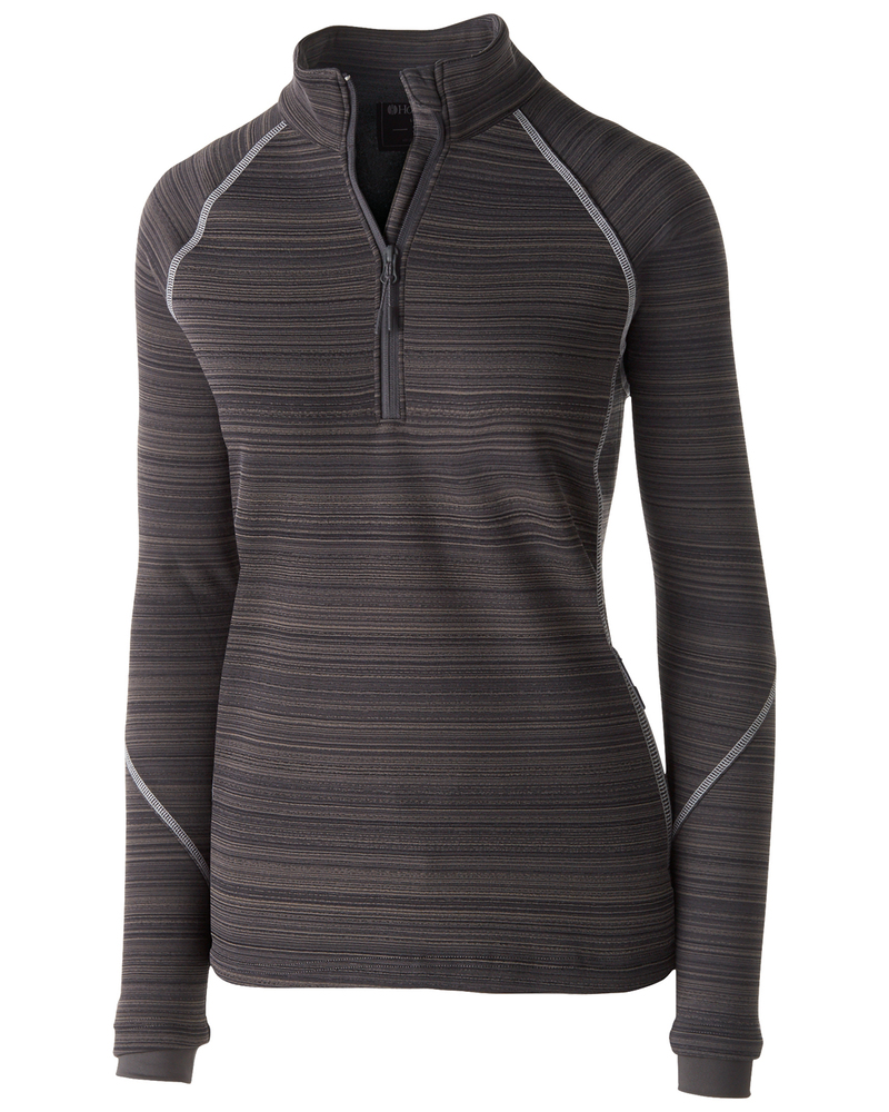holloway 229741 ladies' dry-excel™ bonded polyester deviate pullover Front Fullsize