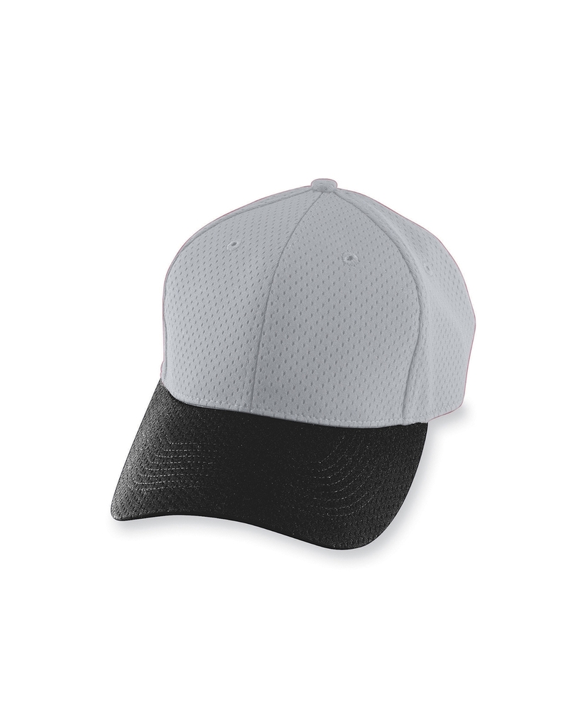 augusta sportswear 6236 youth athletic mesh cap Front Fullsize