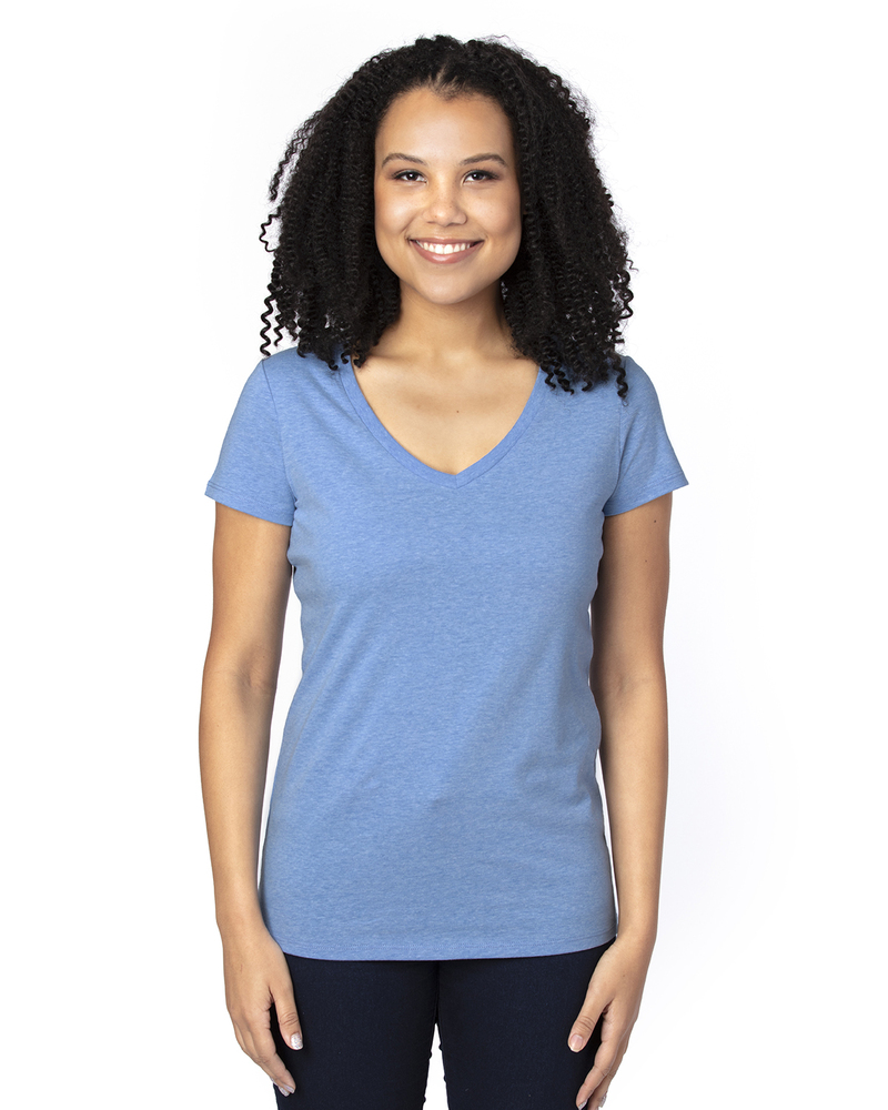 Threadfast Apparel 200RV Ladies' Ultimate V-Neck T-Shirt Front Fullsize"