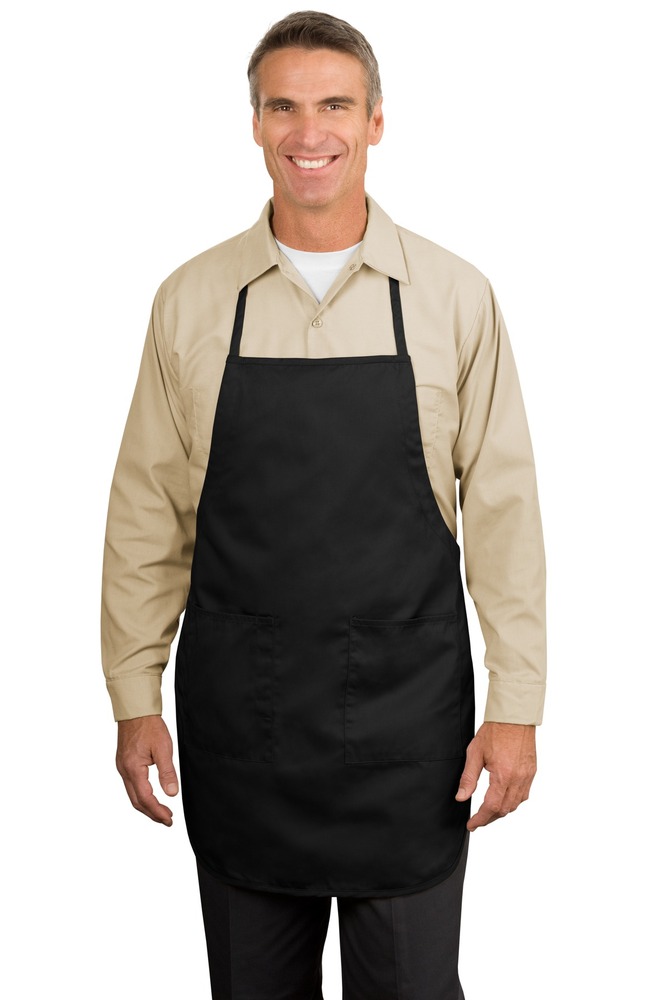 port authority a520 full-length apron Front Fullsize