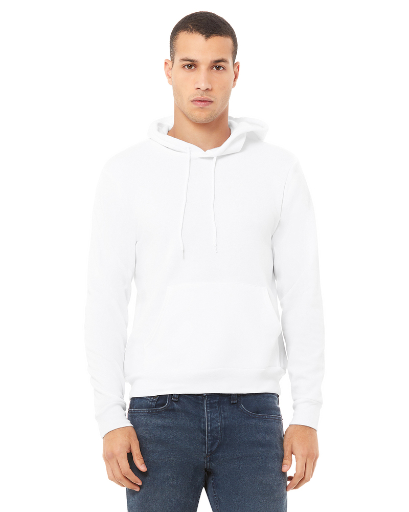 bella + canvas 3719 unisex sponge fleece pullover hoodie Front Fullsize