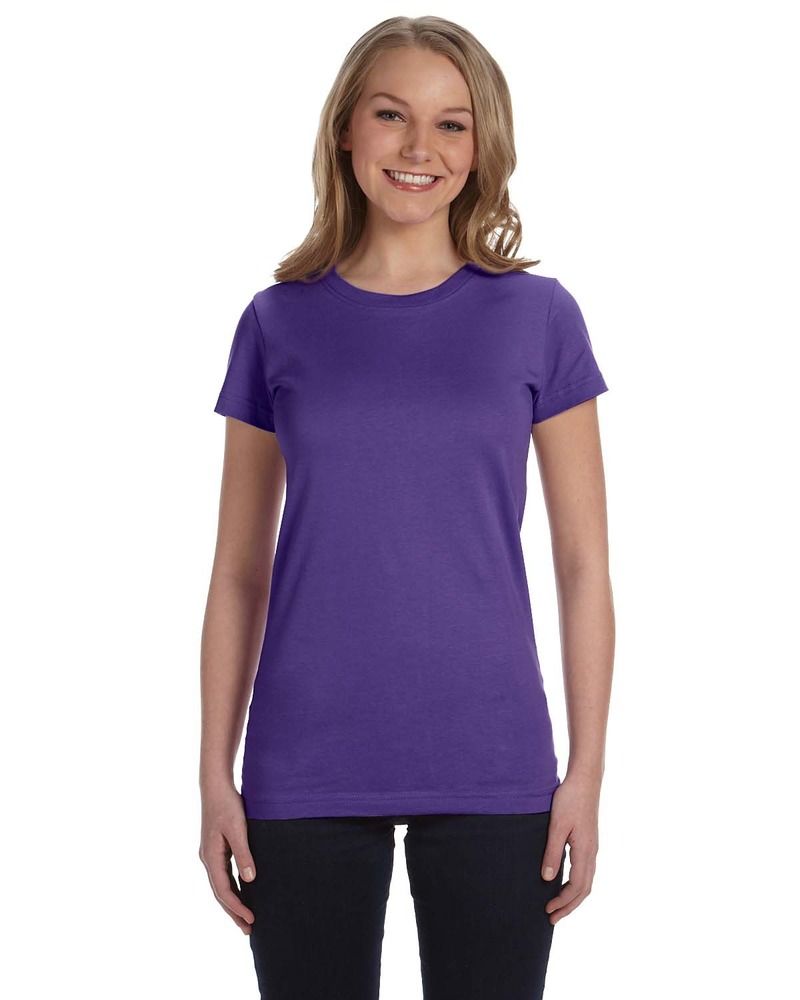 lat 3616 ladies' junior fit t-shirt Front Fullsize