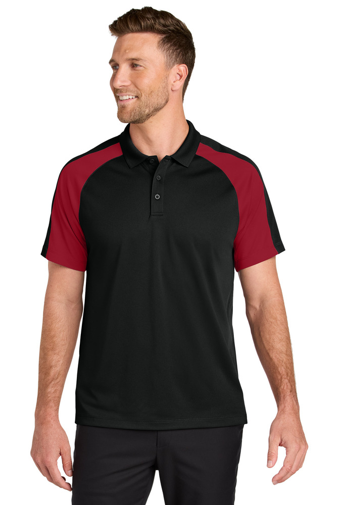 Port Authority K247 Wearever Performance Pique Colorblock Polo Front Fullsize"
