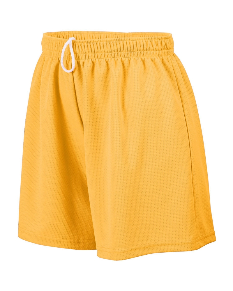 Augusta Sportswear AG960 Ladies Wicking Mesh Shorts Front Fullsize"