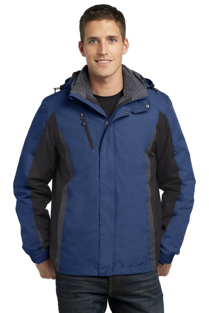 port authority j321 colorblock 3-in-1 jacket Front Fullsize