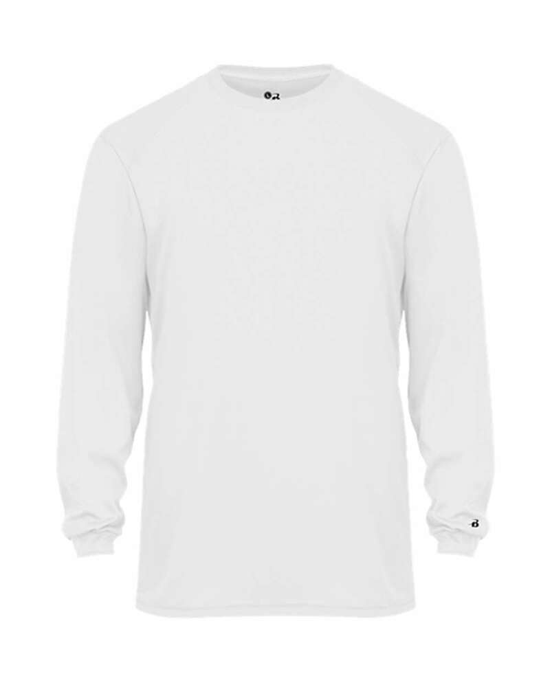 Badger Sport 2944 Tri Blend L/S Youth Tee Front Fullsize"