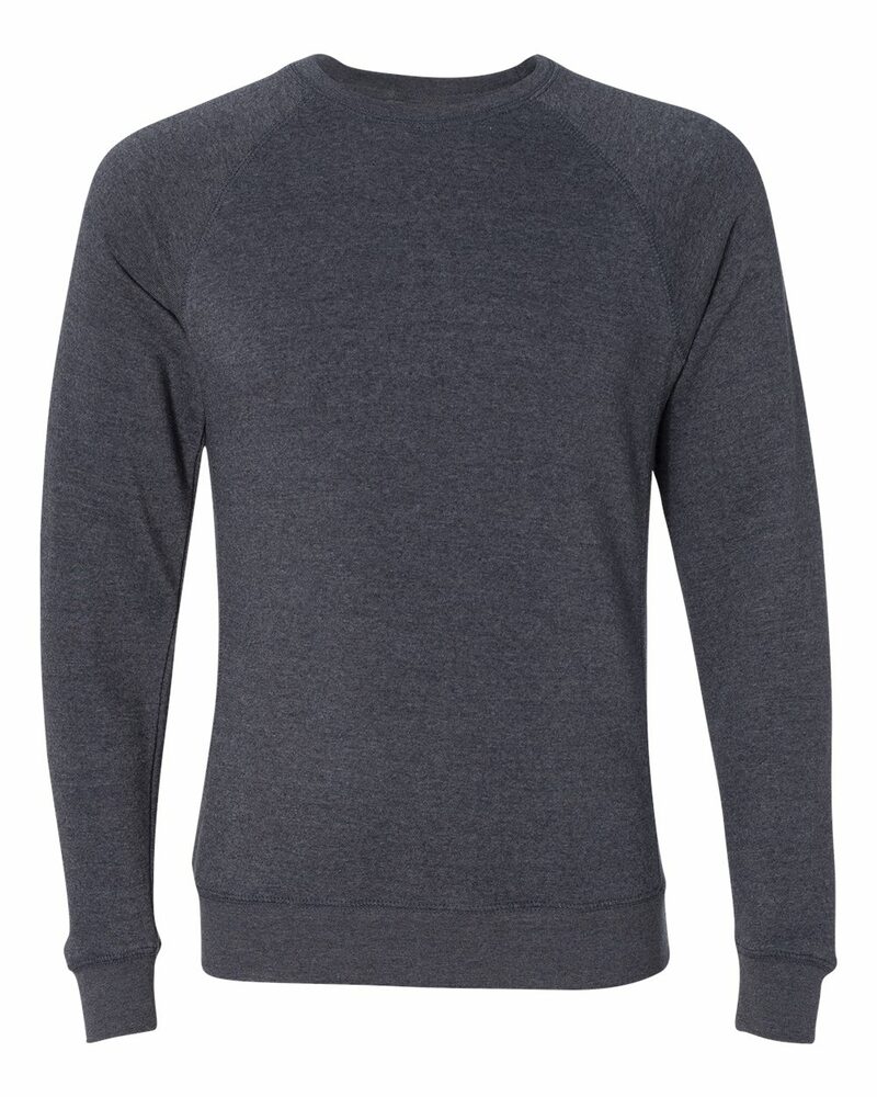 independent trading co. prm30sbc unisex special blend raglan sweatshirt Front Fullsize