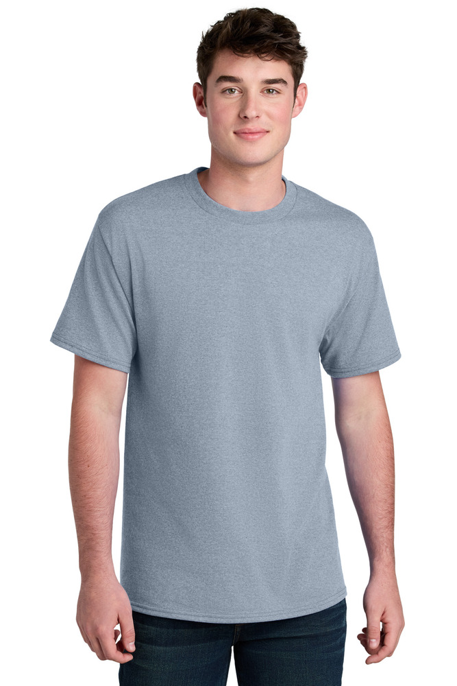 port & company pc01 core blend recycled tee Front Fullsize