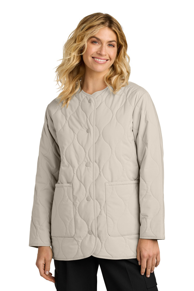 Mercer+Mettle MM7203 Women's Quilted Liner Jacket Front Fullsize"