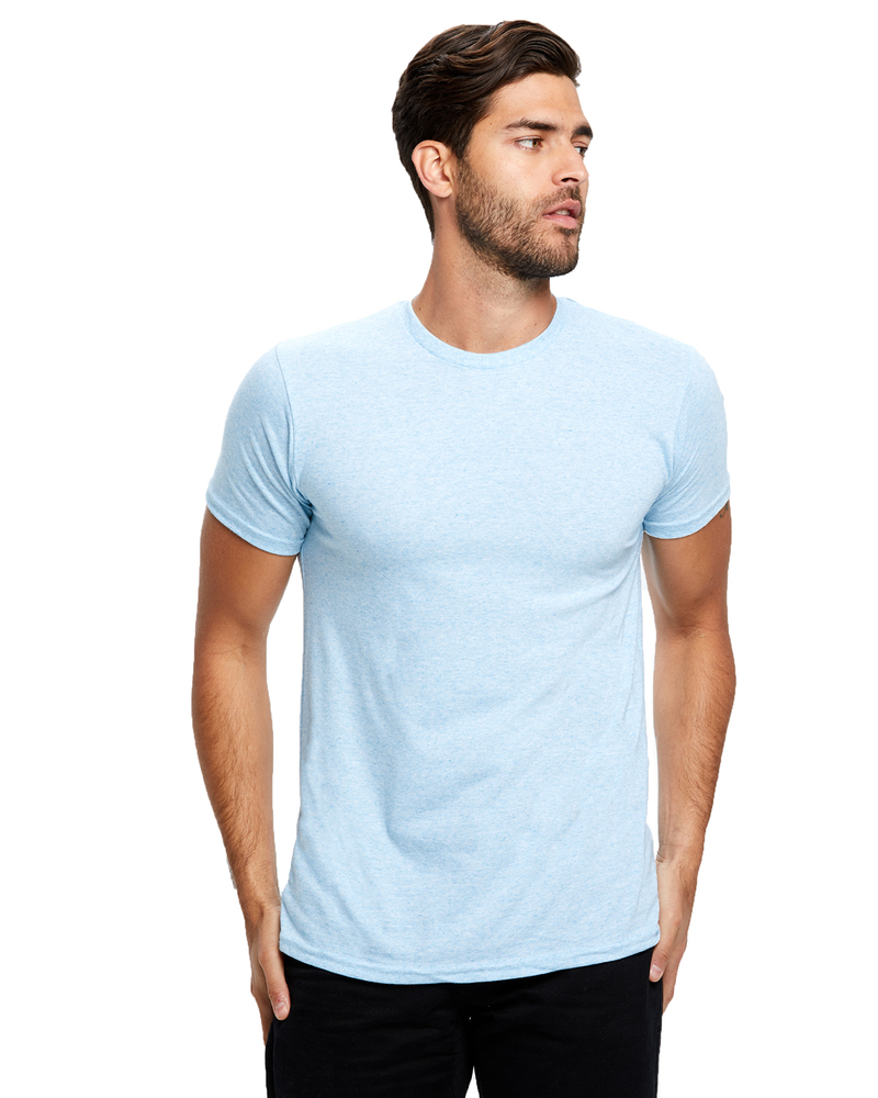 us blanks us2229 men's short-sleeve made in usa triblend t-shirt Front Fullsize