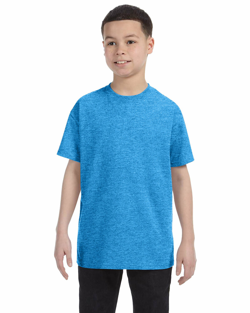 Gildan G500B Youth Heavy Cotton™ T-Shirt Front Fullsize"