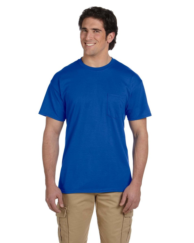Gildan G830 Adult 50/50 Pocket T-Shirt Front Fullsize"
