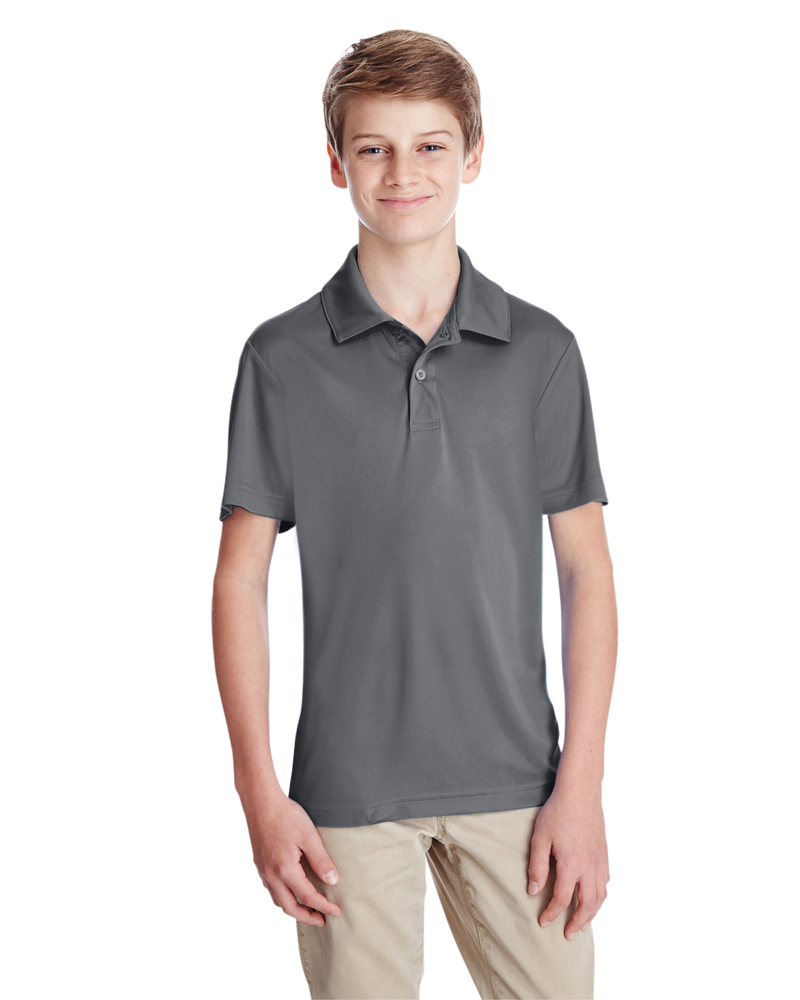 Team 365 TT51Y Youth Zone Performance Polo Front Fullsize"