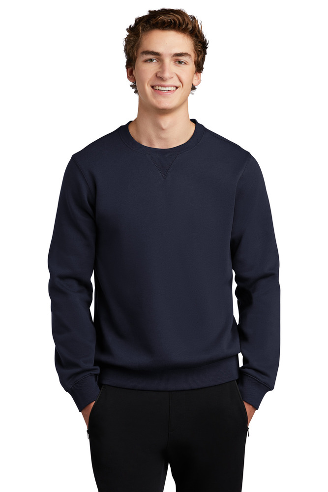 sport-tek st266 crewneck sweatshirt Front Fullsize