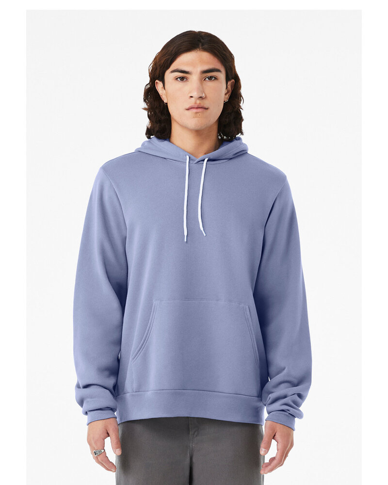Bella + Canvas 3719 Unisex Sponge Fleece Pullover Hoodie Front Fullsize"