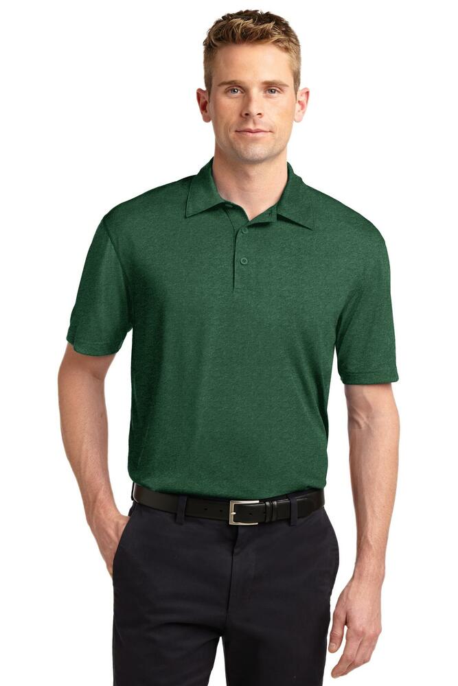 sport-tek st660 heather contender™ polo Front Fullsize