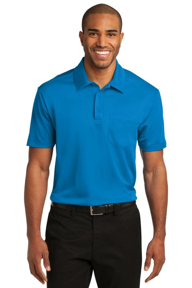 Port Authority K540P Silk Touch™ Performance Pocket Polo Front Fullsize"