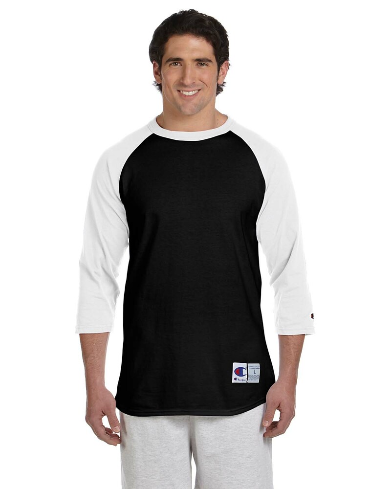 Champion T1397 | Adult 5.2 oz. Raglan T-Shirt | ShirtSpace