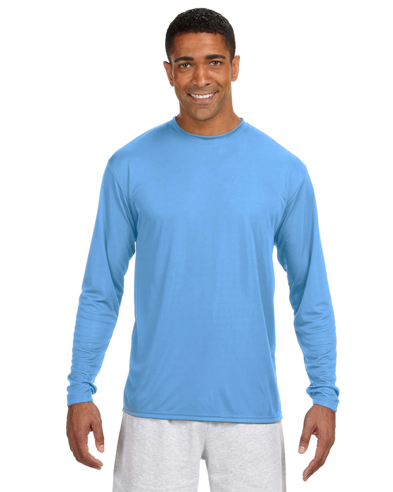 A4 N3165 Cooling Performance Long Sleeve T-Shirt Front Fullsize"