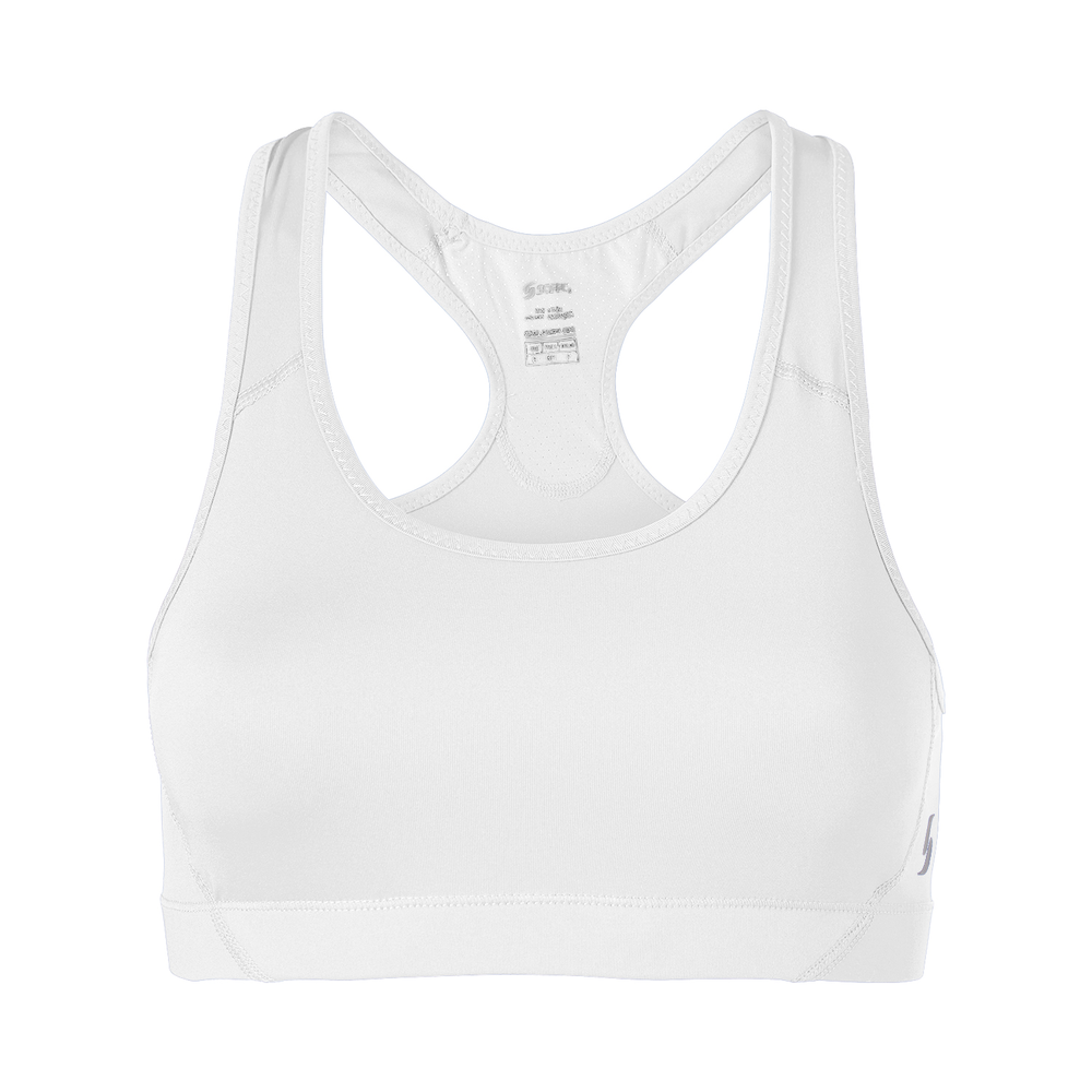 soffe 1210v women's mid impact bra Front Fullsize