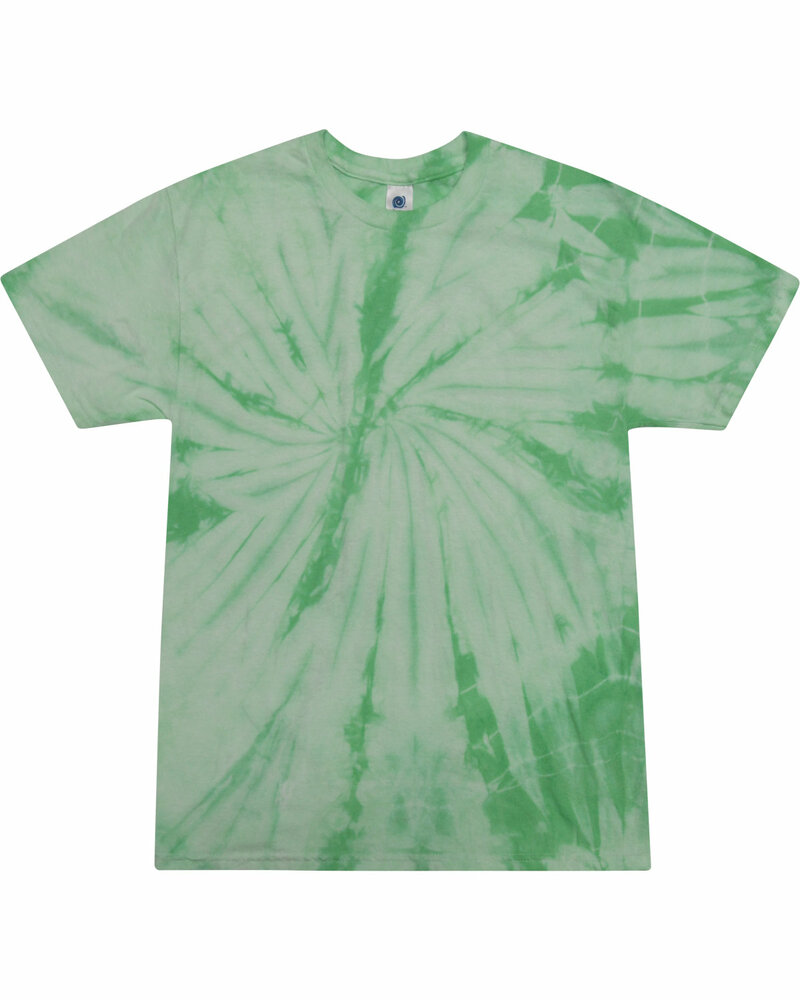 Tie-Dye CD101Y Youth 5.4 oz. 100% Cotton Spider T-Shirt Front Fullsize"