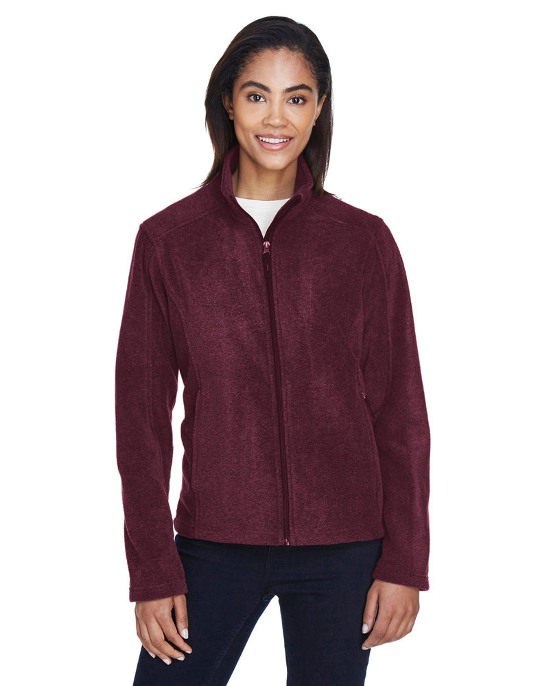 CORE365 78190 Ladies' Journey Fleece Jacket Front Fullsize"