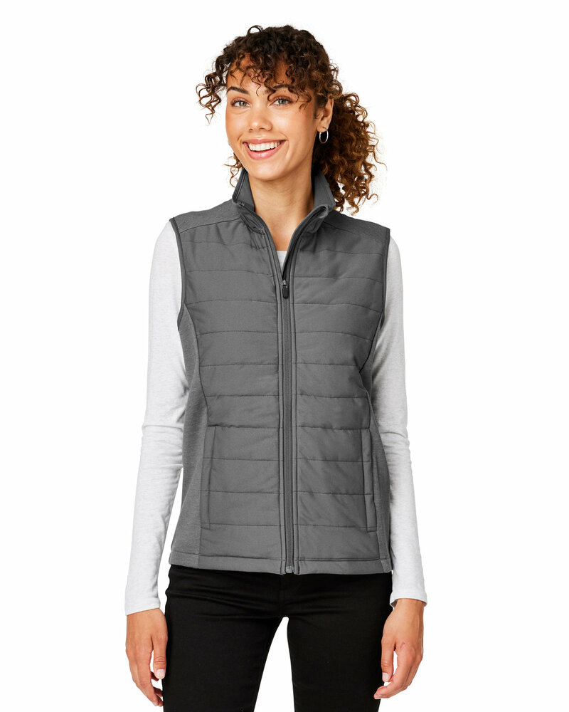 devon & jones dg706w ladies' new classics™ charleston hybrid vest Front Fullsize