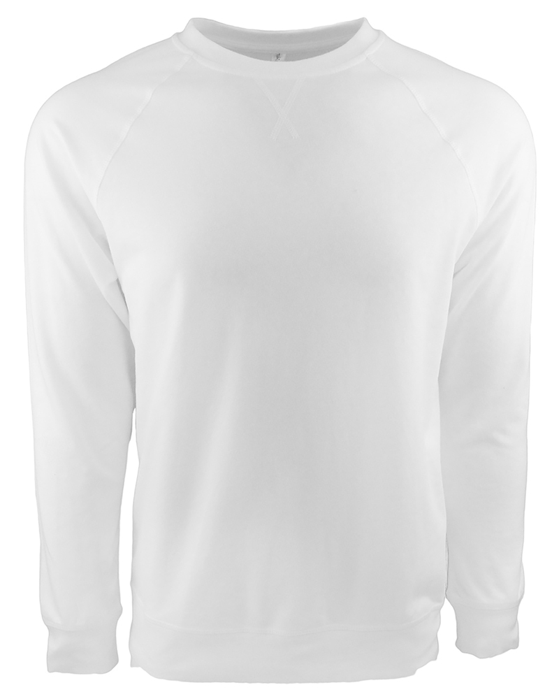 Next Level N9000 Unisex Laguna French Terry Raglan Sweatshirt Front Fullsize"