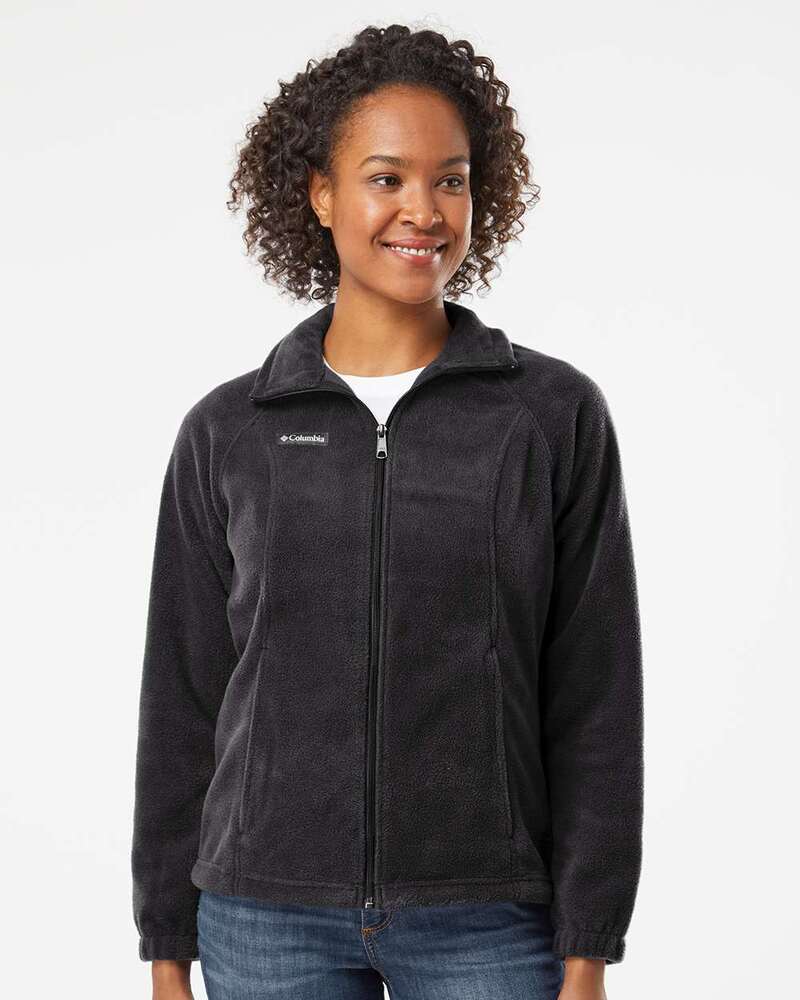 columbia 212470 women’s benton springs™ fleece full-zip jacket Front Fullsize