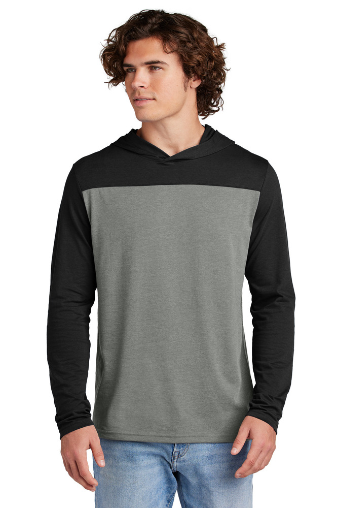 sport-tek st6044 halftime long sleeve hoodie Front Fullsize