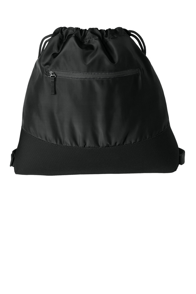port authority bg619 agility mesh pocket cinch Front Fullsize