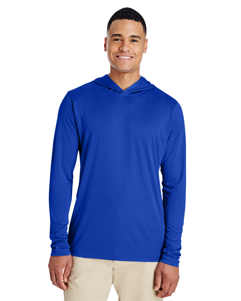 Team 365 TT41 Men's Zone Performance Hooded T-Shirt Front Fullsize"