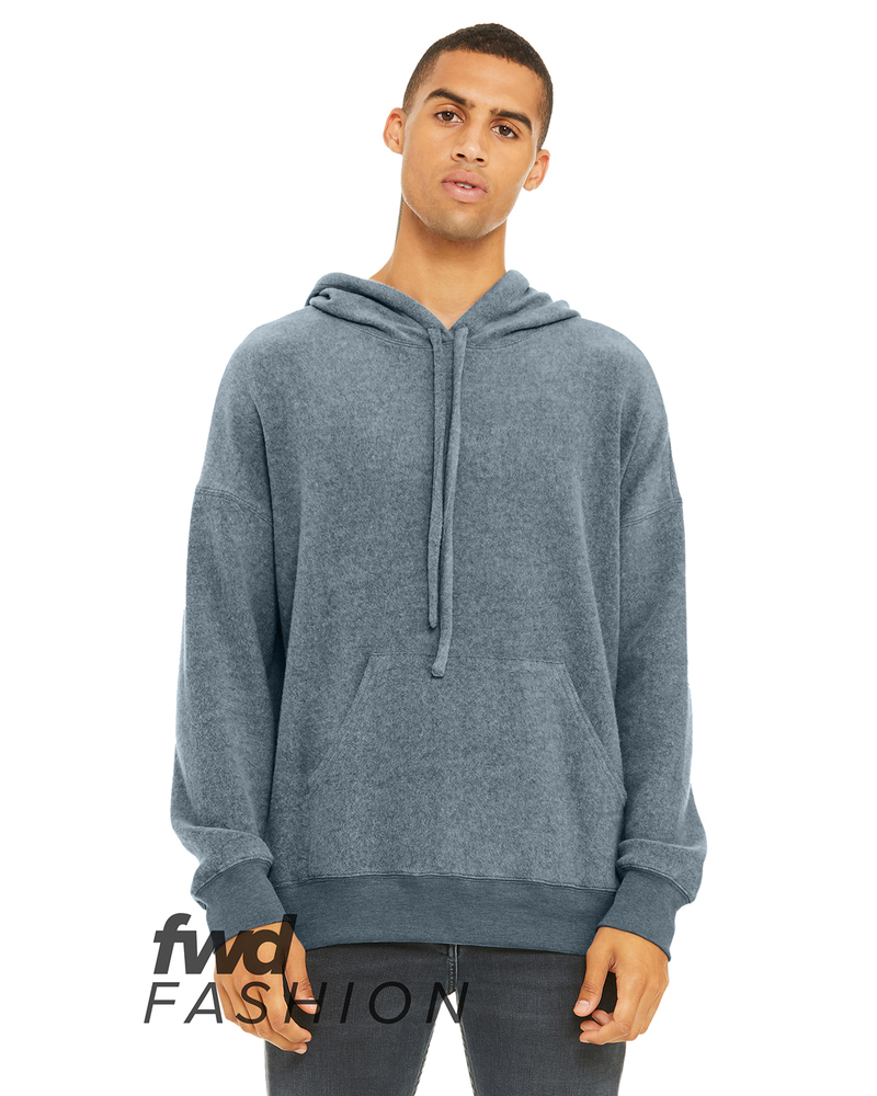 bella + canvas 3329c unisex sueded fleece pullover sweatshirt Front Fullsize